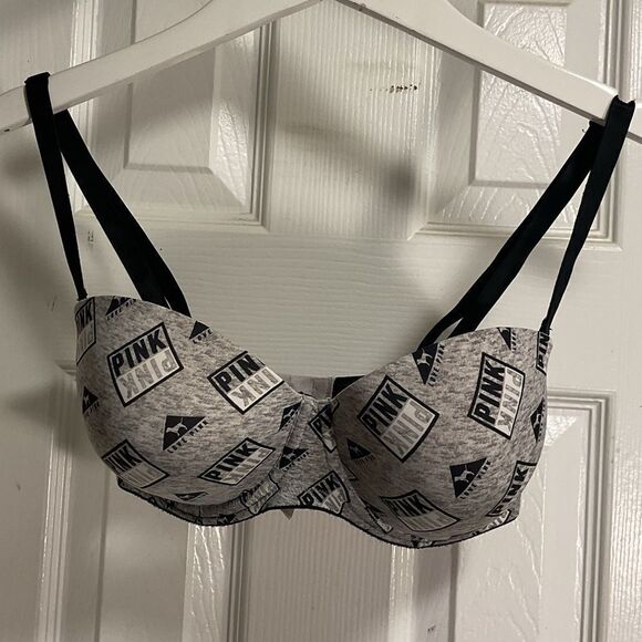 Pink padded bras tshirt wear everywhere multi-way sz.34DD - Picture 1 of 9